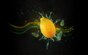 Картинка разное компьютерный дизайн лимон