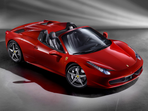 Обои картинки фото ferrari, 458, italia, spider, автомобили