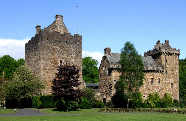 Обои картинки фото dean, castle, шотландия, города, дворцы, замки, крепости