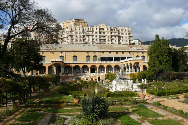 Обои картинки фото villa, principe, genoa, italy, города, здания, дома, дом, италия