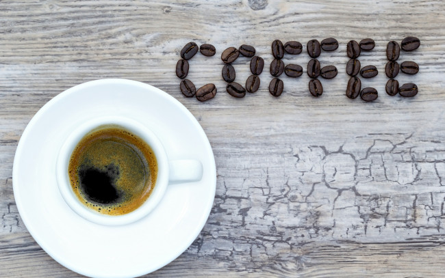 Обои картинки фото еда, кофе,  кофейные зёрна, пенка, чашка, cup, cream, coffee, сливки