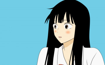 Картинка аниме kimi+ni+todoke фон взгляд девушка