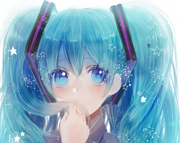 Обои картинки фото аниме, vocaloid, hatsune, miku