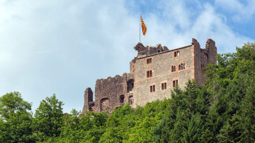 обоя hohengeroldseck castle germany, города, замки германии, hohengeroldseck, castle, germany