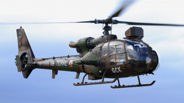 Картинка a& 233 rospatiale+sa+342+m+gazelle авиация вертолёты вертушка
