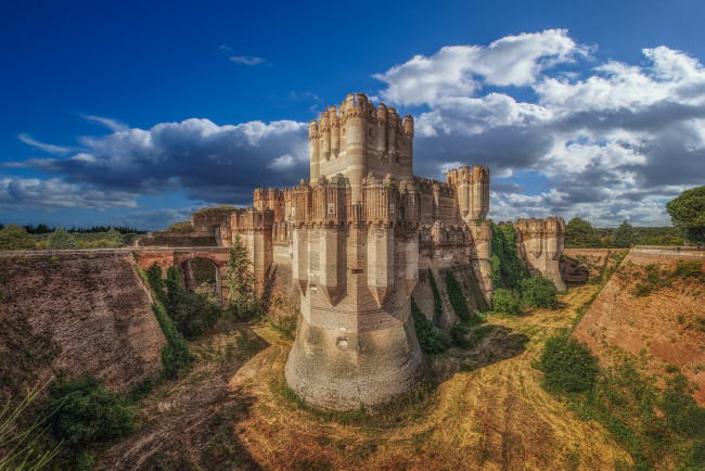 Обои картинки фото coca castle, города, замки испании, простор