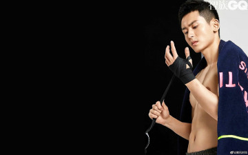 Картинка мужчины zhang+zhehan актер торс обмотка