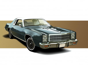 Картинка 1977 plymouth fury рисованные авто мото