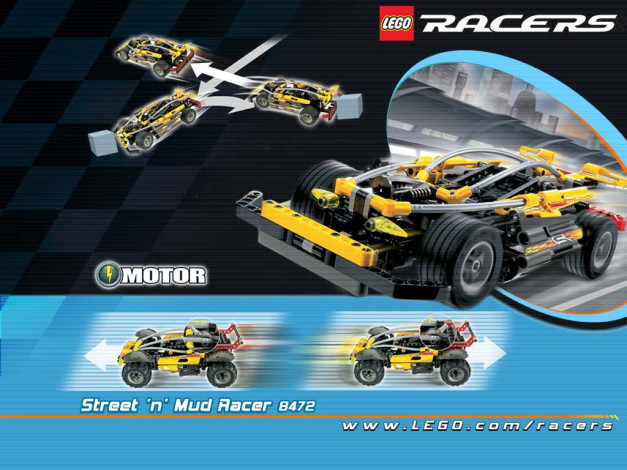 Обои картинки фото видео, игры, lego, racers