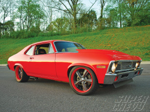 Картинка 1972 chevy nova ss автомобили chevrolet