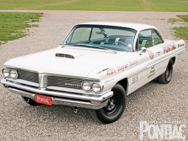 Обои картинки фото 1962, pontiac, catalina, автомобили