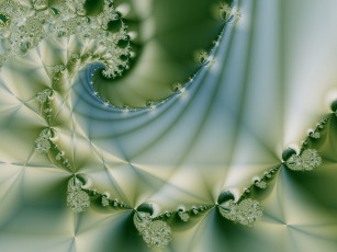 Картинка 3д графика fractal фракталы тёмный фрактал узор