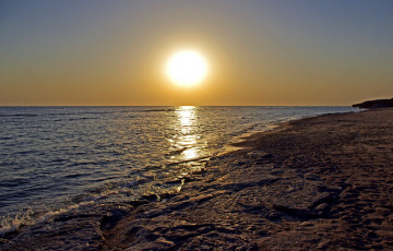 Картинка природа восходы закаты океан солнце