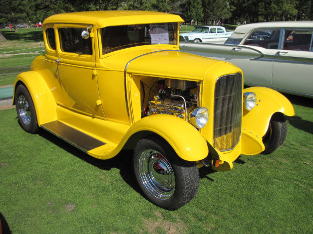 Обои картинки фото 1931, ford, автомобили, выставки, уличные, фото, семейство, форд