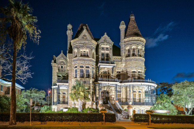 Обои картинки фото bishop`s, palace, in, galveston, texas, города, дворцы, замки, крепости, сша, техас, дворец