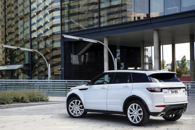 Обои картинки фото автомобили, range rover, dynamic, hse, evoque, range, rover, 2015г