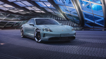 обоя porsche taycan 4 2024, автомобили, porsche, taycan, 4, 2024, порше, купе, премиум, класс