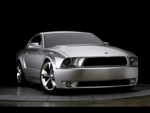 Картинка 2009 iacocca silver 45th anniversary ford mustang автомобили