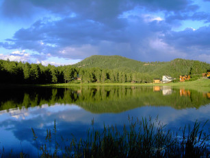 Картинка природа реки озера lake