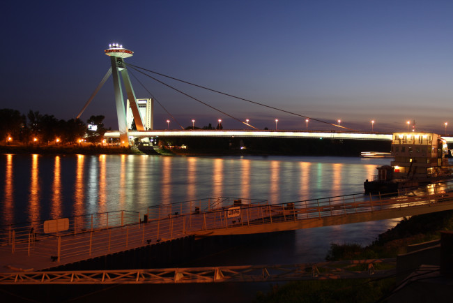 Обои картинки фото города, мосты, bratislava