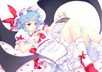 Картинка аниме touhou ремилия скарлет