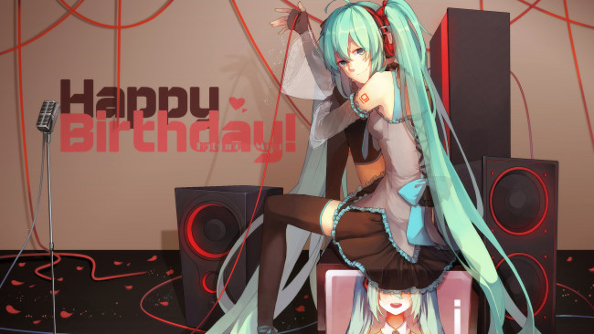 Обои картинки фото аниме, vocaloid