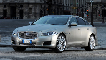 обоя jaguar, xj, автомобили, land, rover, ltd, легковые, класс-люкс, великобритания