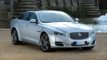 обоя jaguar, xj, автомобили, великобритания, класс-люкс, легковые, land, rover, ltd