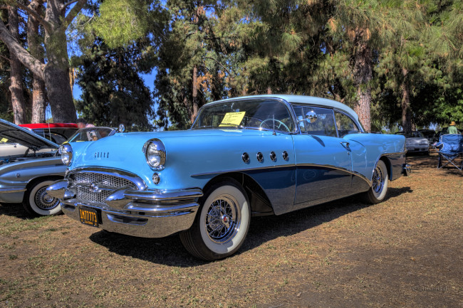 Обои картинки фото 1955 buick century 2-door hardtop, автомобили, выставки и уличные фото, выставка, автошоу