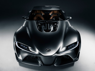 Картинка toyota+ft-1+graphite+concept+2014 автомобили toyota ft-1 graphite concept 2014