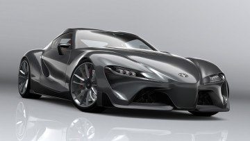 Картинка toyota+ft-1+graphite+concept+2014 автомобили toyota ft-1 graphite concept 2014