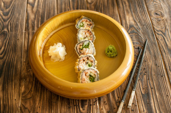 Картинка еда рыба +морепродукты +суши +роллы рис лосось роллы вкусно палочки
