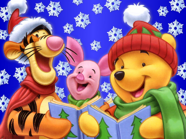 Обои картинки фото мультфильмы, winnie, the, pooh