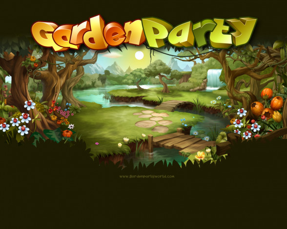 Обои картинки фото garden, party, world, видео, игры