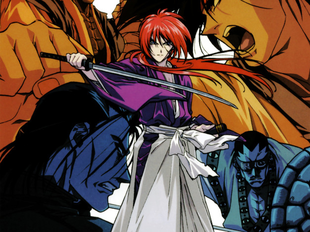 Обои картинки фото аниме, rurouni, kenshin