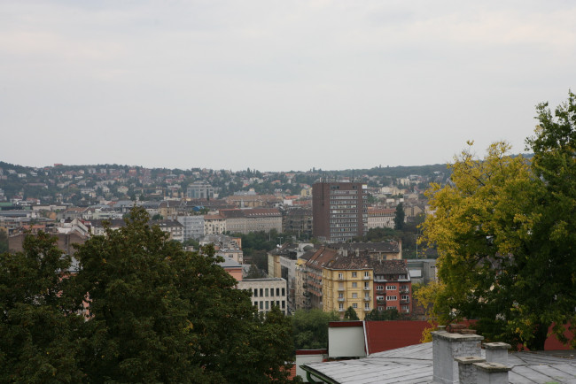 Обои картинки фото будапешт, автор, varvarra, города, венгрия, деревья, крыши, здания