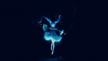 Картинка аниме vocaloid девочка