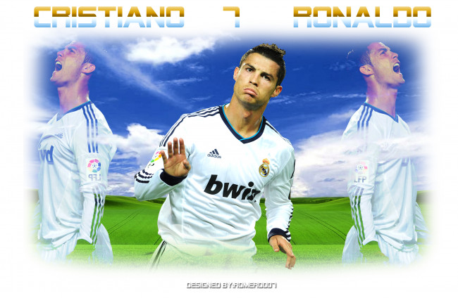 Обои картинки фото cristiano, ronaldo, 2012, спорт, футбол, клуб, игрок