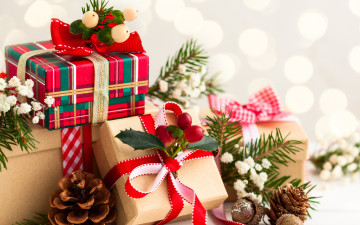 обоя праздничные, подарки и коробочки, свечи, подарки, украшения, елка, снег, новый, год, рождество, gifts, decoration, christmas, xmas, merry
