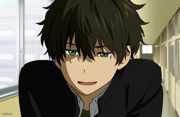 Картинка аниме hyouka oreki houtarou