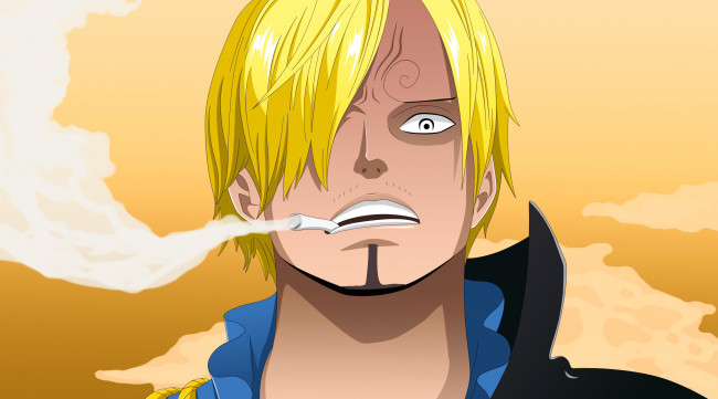 Обои картинки фото аниме, one piece, vinsmoke, sanji