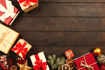 Картинка праздничные подарки+и+коробочки лента коробки подарки банты