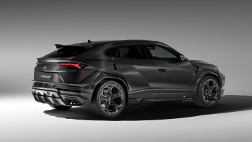 Картинка автомобили lamborghini topcar urus r evo carbon edition 2024 чeрный ламбoргини тюнинг карбoн крoссoвeр