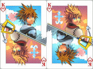 Картинка аниме kingdom hearts