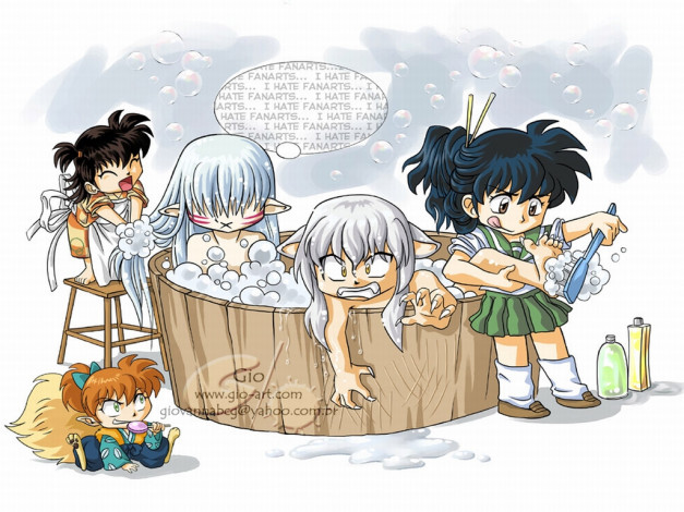 Обои картинки фото аниме, inuyasha