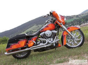 Картинка 2007 harley davidson flhx мотоциклы customs