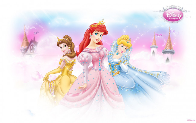 Обои картинки фото мультфильмы, disney`s, princess