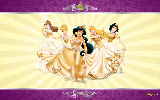 Обои картинки фото мультфильмы, disney`s, princess