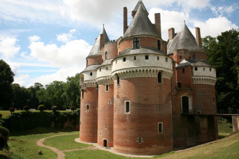 Картинка замок rambures франция города дворцы замки крепости