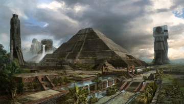 Картинка фэнтези иные миры времена mayan civilization